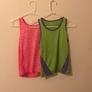 Athletic tank tops